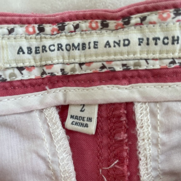 Abercrombie & Fitch Pink shorts size 2 - Picture 2 of 3